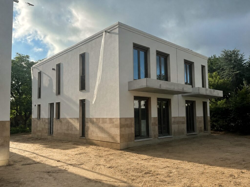 Fassade WDVS Wohnhaus Berlin-Biesdorf Eckermannstraße 62