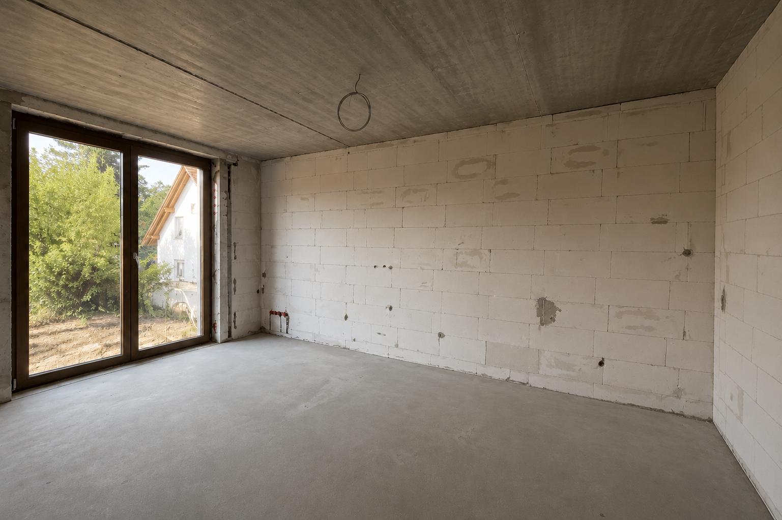Innen- und Außenputzarbeiten Berlin-Köpenick Rübezahlallee 54 – vor der Sanierung (Bild 1)