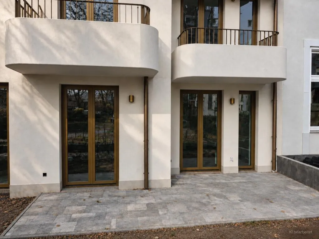 Fassade WDVS Naturstein Tempelhofer Damm 199 – nach der Sanierung